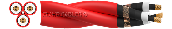 NGED Approved Copper MDPE Triplex 6.35 11 (12)Kv Cable