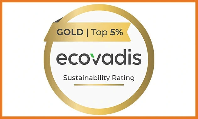 Ecovadis Gold Thumbnail 2025