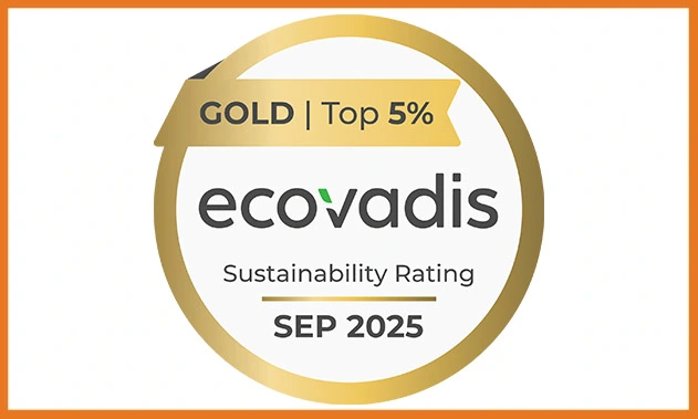 Ecovadis Gold Thumbnail 2025